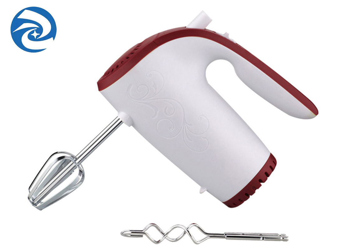 Κόκκινη Beater αυγών 201-250W μίνι ηλεκτρική οικιακή φορητή ταχύτητα 5