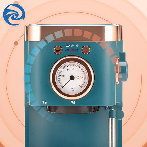 Ημι αυτόματη μηχανή μικρό ιταλικό 1050W εγχώριου καφέ για το σπίτι με το γάλα Frother