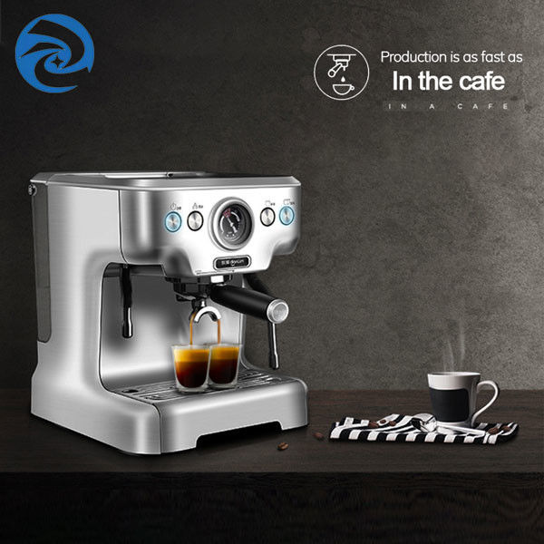 Μικρή μηχανή 2.7L 1250W καφέ Espresso ανοξείδωτου