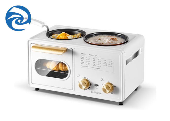 6L ηλεκτρικό Skillet 3 1 στις πολυ κουζίνες, ελαφριά μηχανή προγευμάτων 6.3qt
