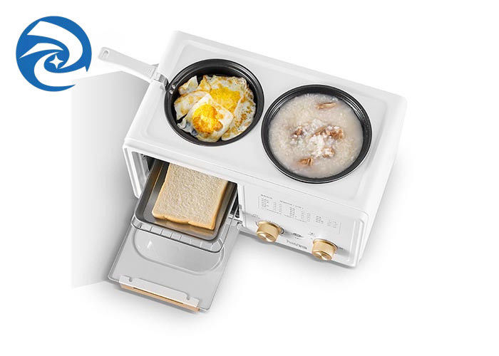 6L ηλεκτρικό Skillet 3 1 στις πολυ κουζίνες, ελαφριά μηχανή προγευμάτων 6.3qt