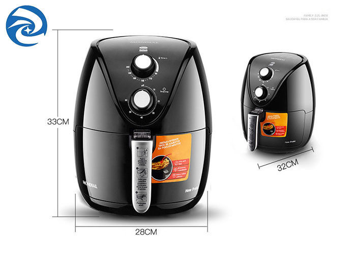 Monda 4.5L έξυπνο Fryers αέρα σπίτι 1500 Watt 4,8 τέταρτο γαλλονιού