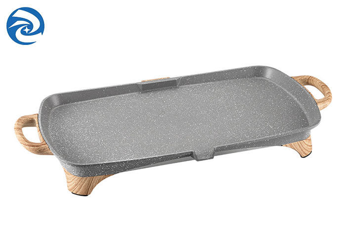 Πέτρινα ξύλινα ταψάκια Skillets 1350W 220V σχαρών σιταριού ηλεκτρικά
