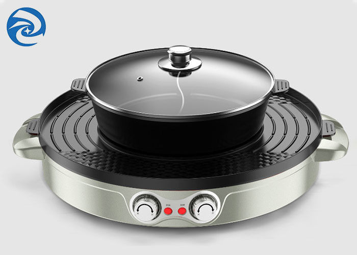 1700W ηλεκτρικά ταψάκια Skillets σχαρών όλα στο ένα 36x11cm