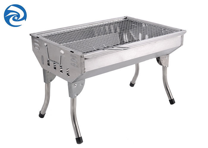 Υπαίθρια σχάρα 73x33x71cm ξυλάνθρακα ανοξείδωτου φορητό δίπλωμα